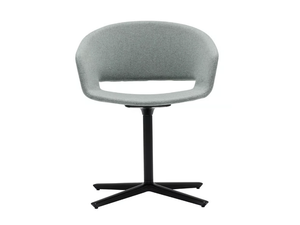 RONDA SO0465 - Swivel upholstered with 4-spoke base chair _ Andreu World